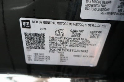 2026 Chevrolet Silverado 1500 Custom Trail Boss