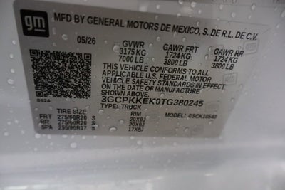2026 Chevrolet Silverado 1500 LT