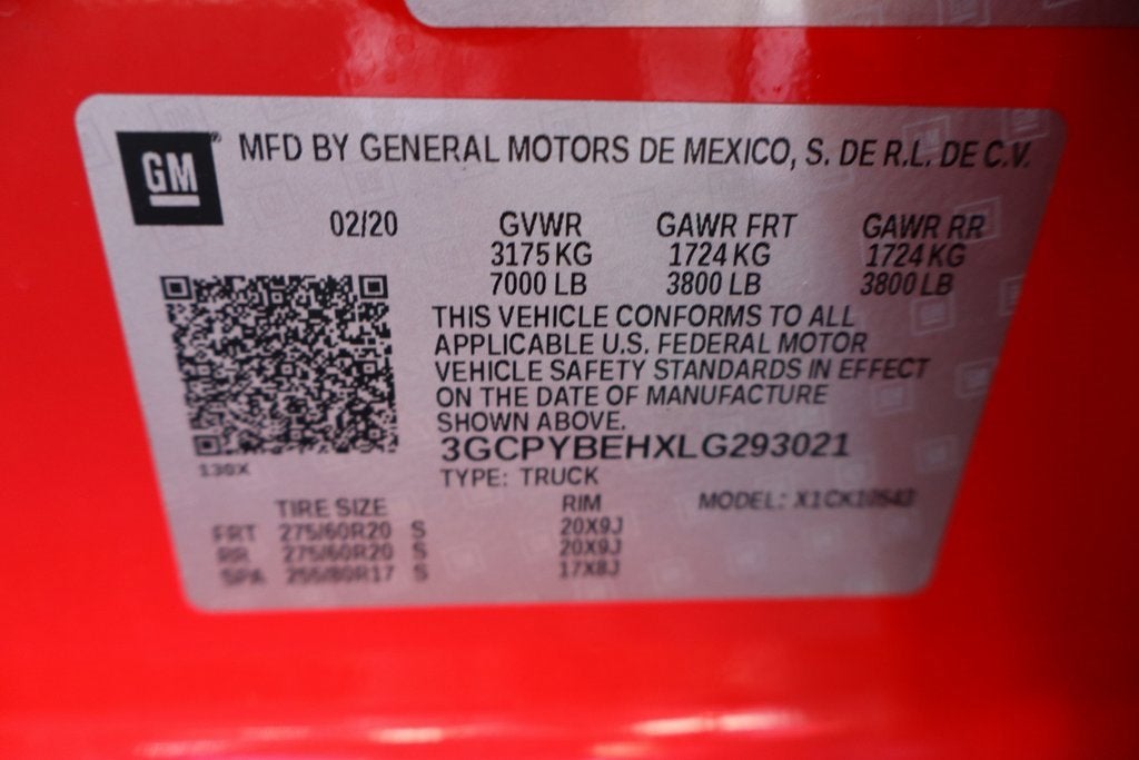 2020 Chevrolet Silverado 1500 Custom