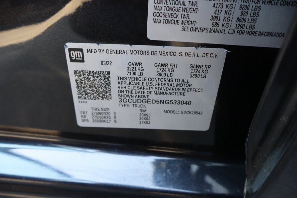 2022 Chevrolet Silverado 1500 LTZ