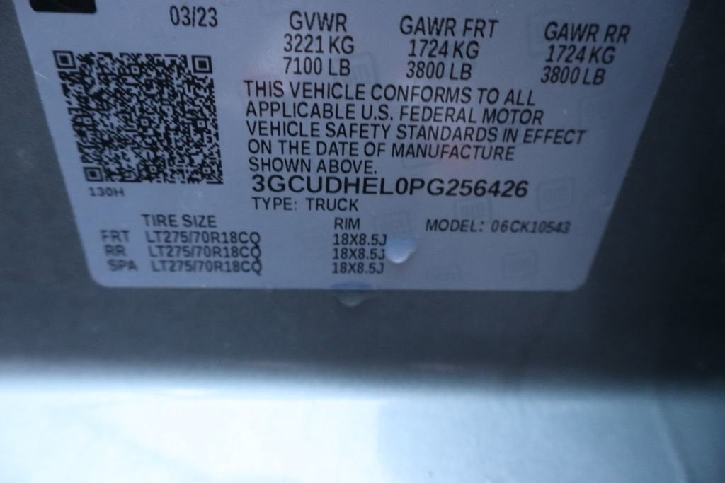 2023 Chevrolet Silverado 1500 ZR2