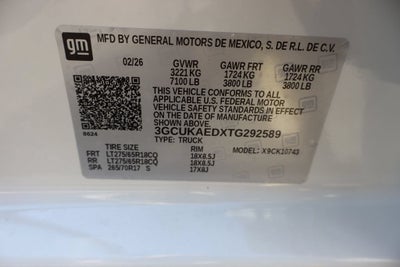 2026 Chevrolet Silverado 1500 WT