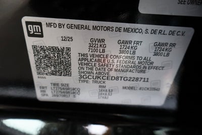 2026 Chevrolet Silverado 1500 Custom Trail Boss