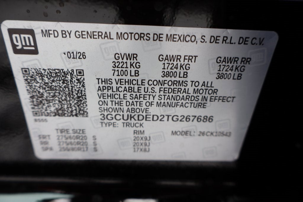 2026 Chevrolet Silverado 1500 LT