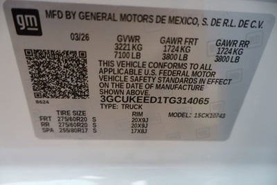 2026 Chevrolet Silverado 1500 RST