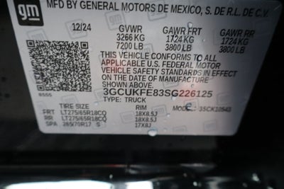 2025 Chevrolet Silverado 1500 LT Trail Boss