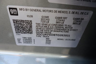 2026 Chevrolet Silverado 1500 LT Trail Boss