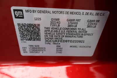 2026 Chevrolet Silverado 1500 LT Trail Boss