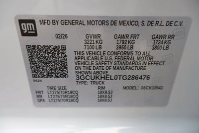 2026 Chevrolet Silverado 1500 ZR2