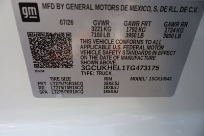 2026 Chevrolet Silverado 1500 ZR2