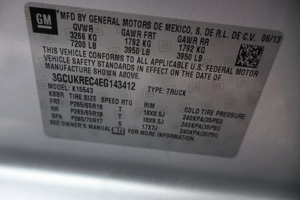 2014 Chevrolet Silverado 1500 LT