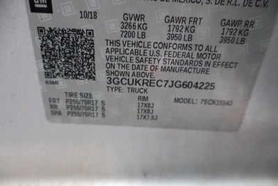 2018 Chevrolet Silverado 1500 LT