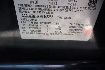 2015 Chevrolet Silverado 1500 LT