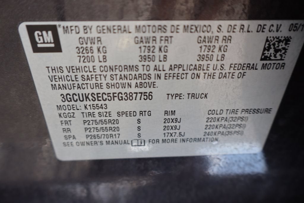 2015 Chevrolet Silverado 1500 LTZ
