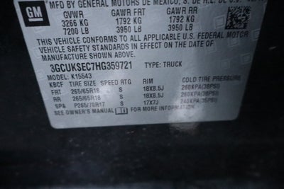 2017 Chevrolet Silverado 1500 LTZ
