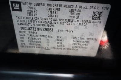 2017 Chevrolet Silverado 1500 High Country