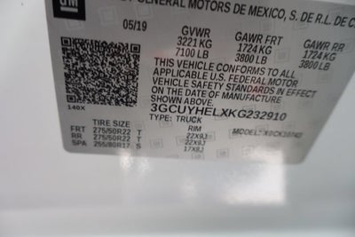 2019 Chevrolet Silverado 1500 High Country
