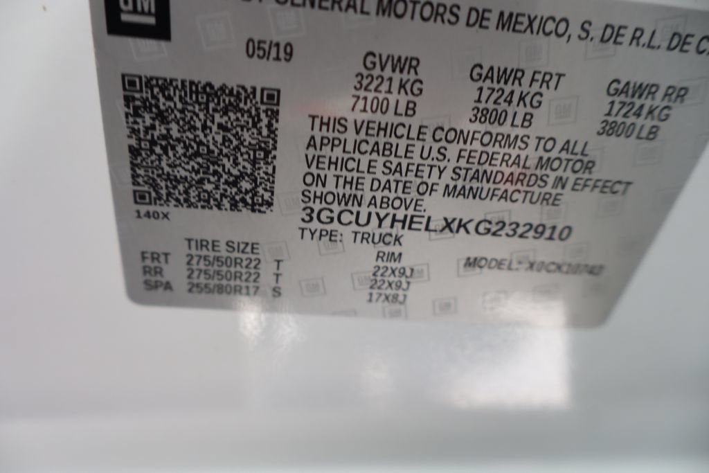 2019 Chevrolet Silverado 1500 High Country