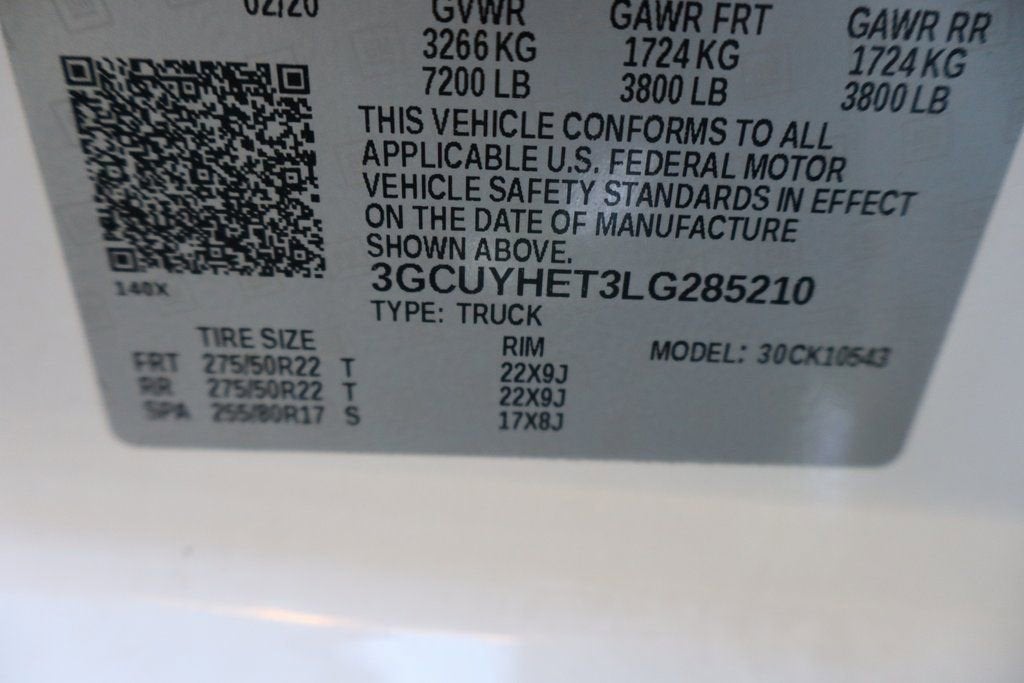 2020 Chevrolet Silverado 1500 High Country