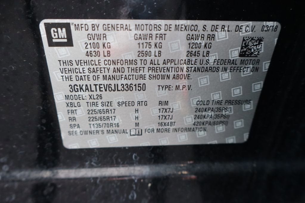 2018 GMC Terrain SLE