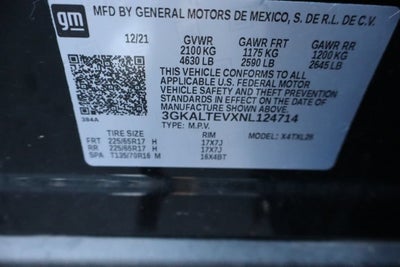 2022 GMC Terrain SLE