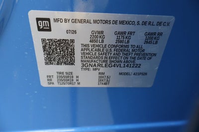 2027 Chevrolet Equinox RS