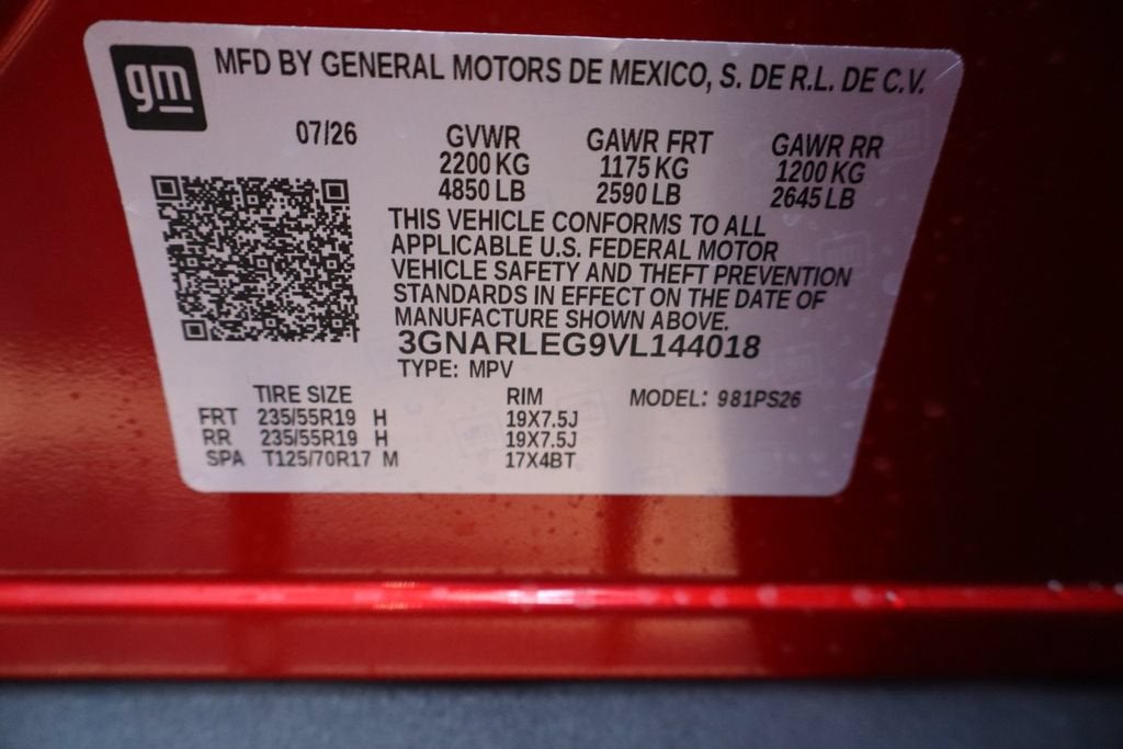 2027 Chevrolet Equinox RS