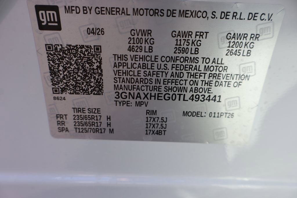 2026 Chevrolet Equinox LT