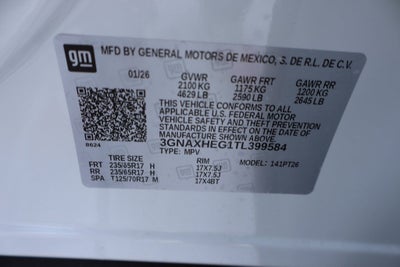 2026 Chevrolet Equinox LT