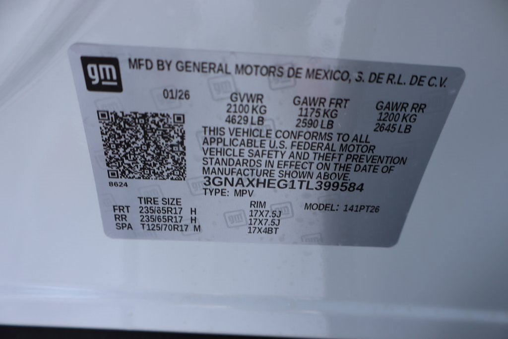 2026 Chevrolet Equinox LT