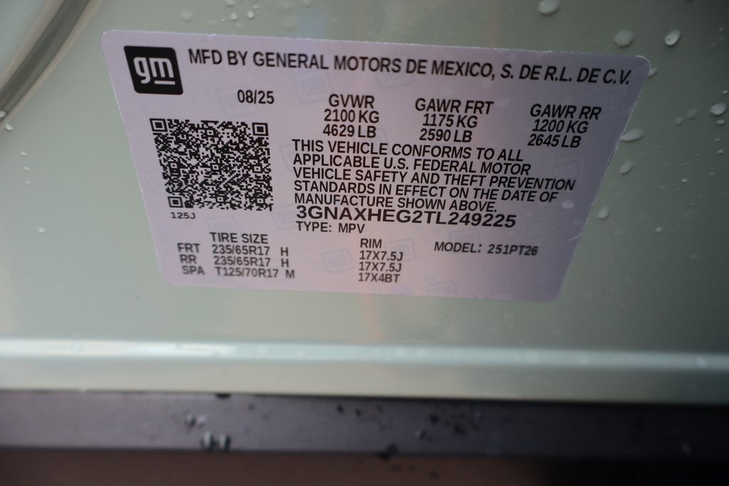 2026 Chevrolet Equinox LT