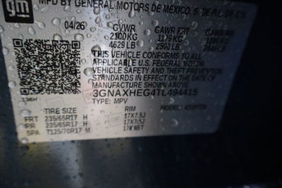 2026 Chevrolet Equinox LT