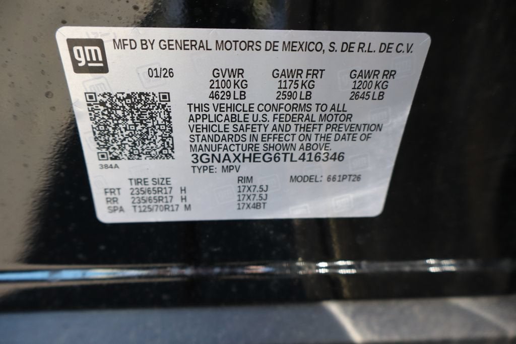 2026 Chevrolet Equinox LT