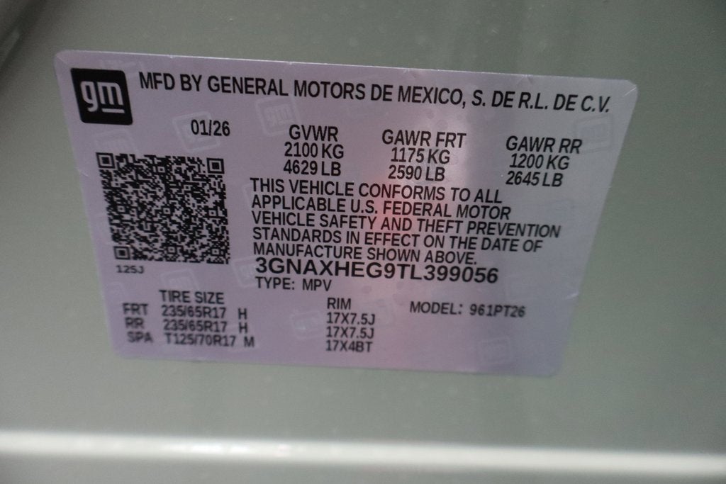 2026 Chevrolet Equinox LT