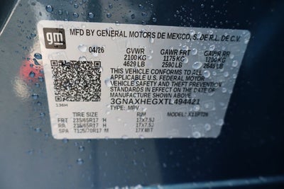 2026 Chevrolet Equinox LT