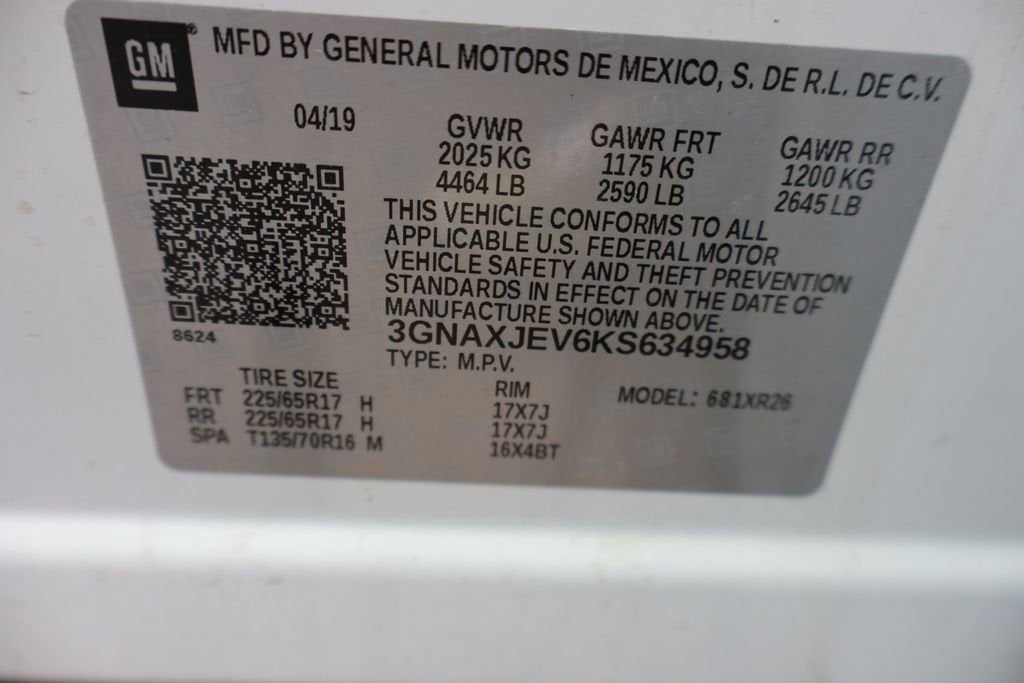 2019 Chevrolet Equinox LT