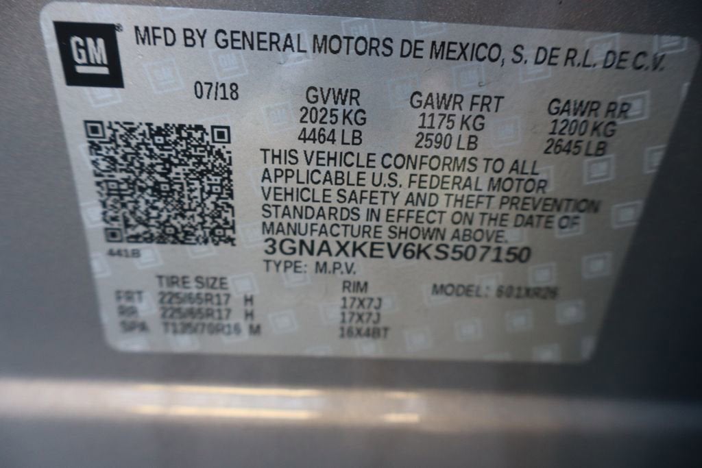 2019 Chevrolet Equinox LT