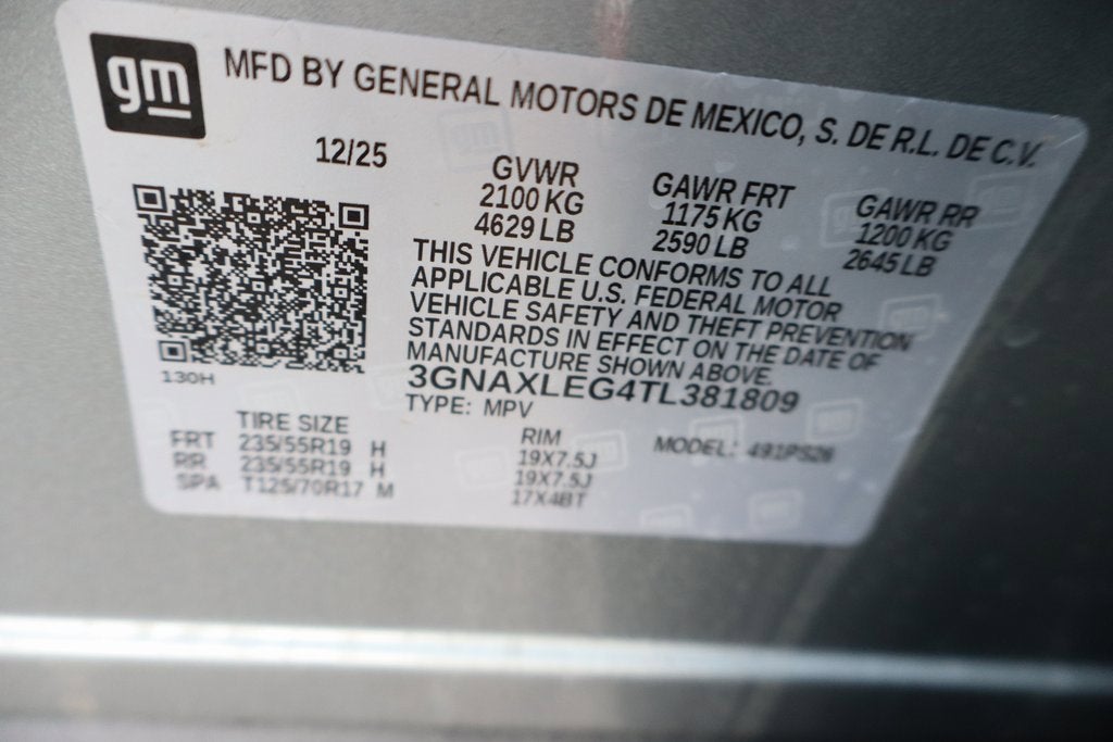 2026 Chevrolet Equinox RS