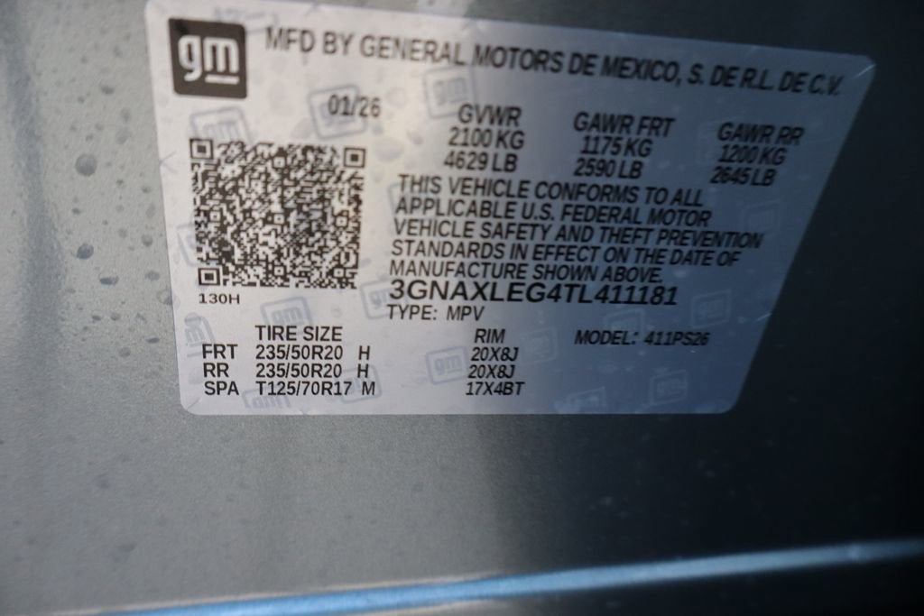 2026 Chevrolet Equinox RS