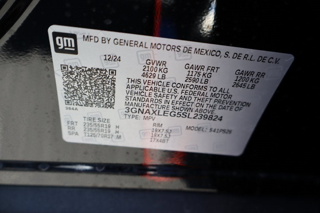 2025 Chevrolet Equinox RS