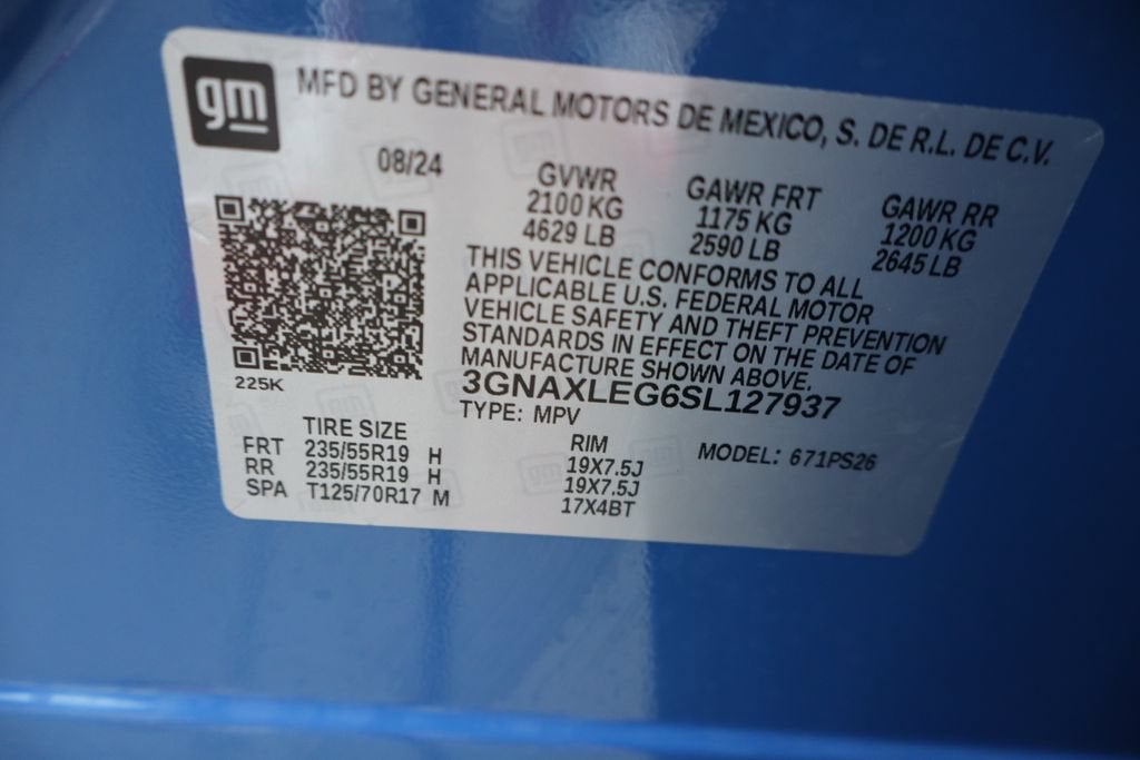 2025 Chevrolet Equinox RS