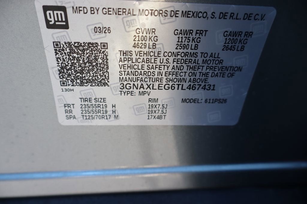 2026 Chevrolet Equinox FWD RS