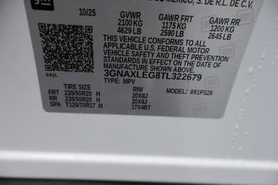 2026 Chevrolet Equinox RS