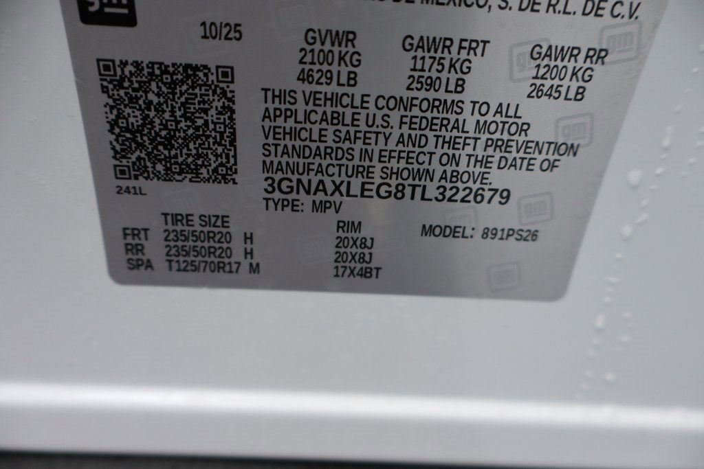 2026 Chevrolet Equinox RS