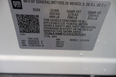 2024 Chevrolet Equinox RS