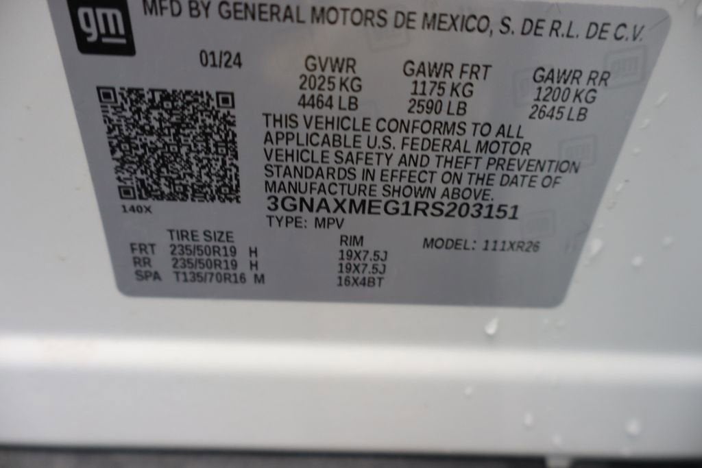 2024 Chevrolet Equinox RS