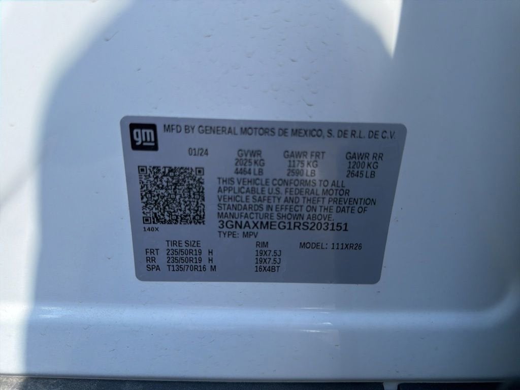 2024 Chevrolet Equinox RS