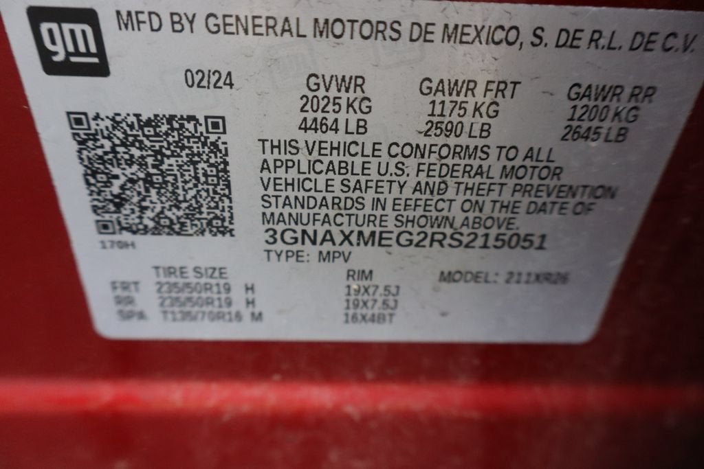 2024 Chevrolet Equinox RS