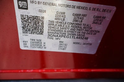 2026 Chevrolet Equinox LT