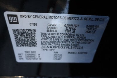 2027 Chevrolet Equinox LT